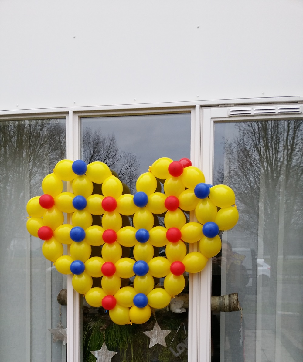 Ballonnen hart l-o-l ballonnen hart l-o-l
