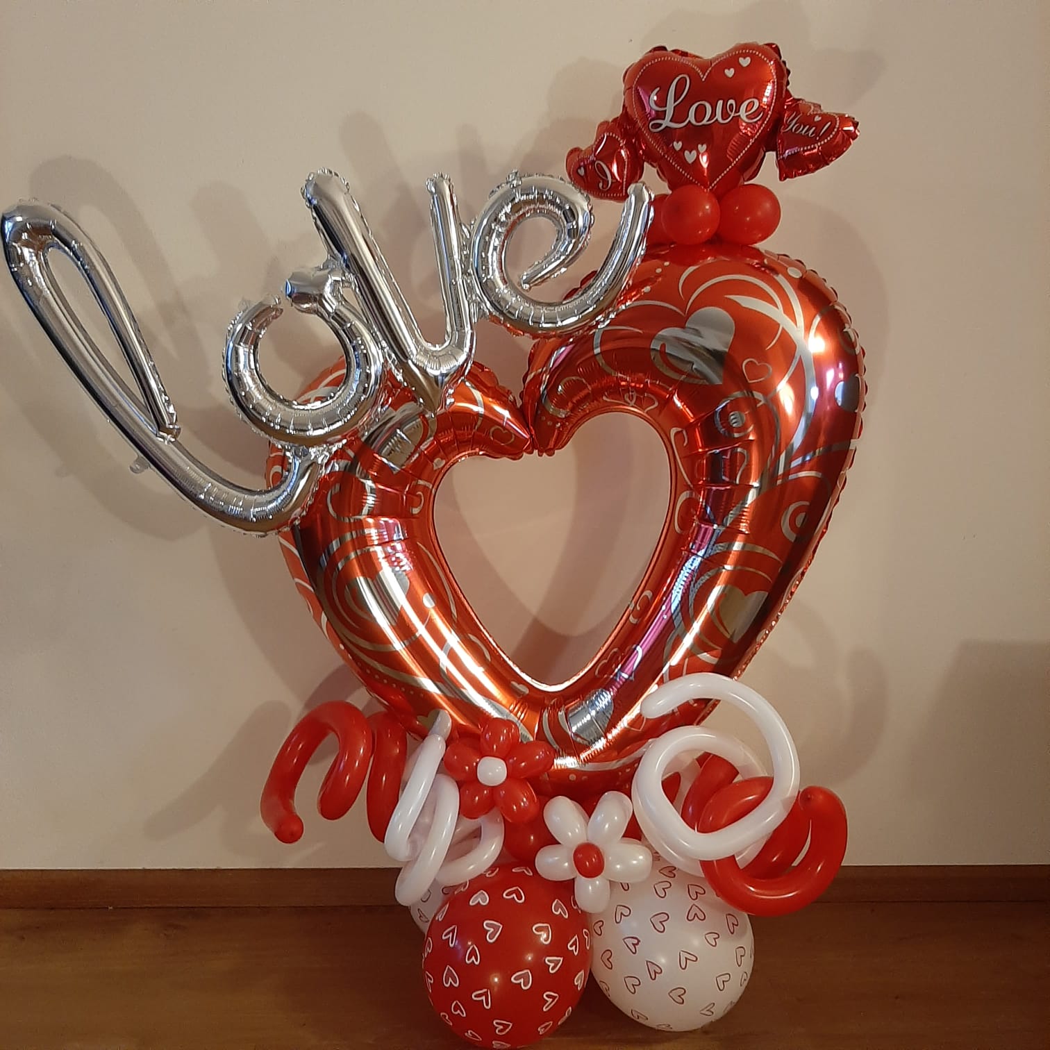 Ballonboeket LOVE Ballonboeket LOVE